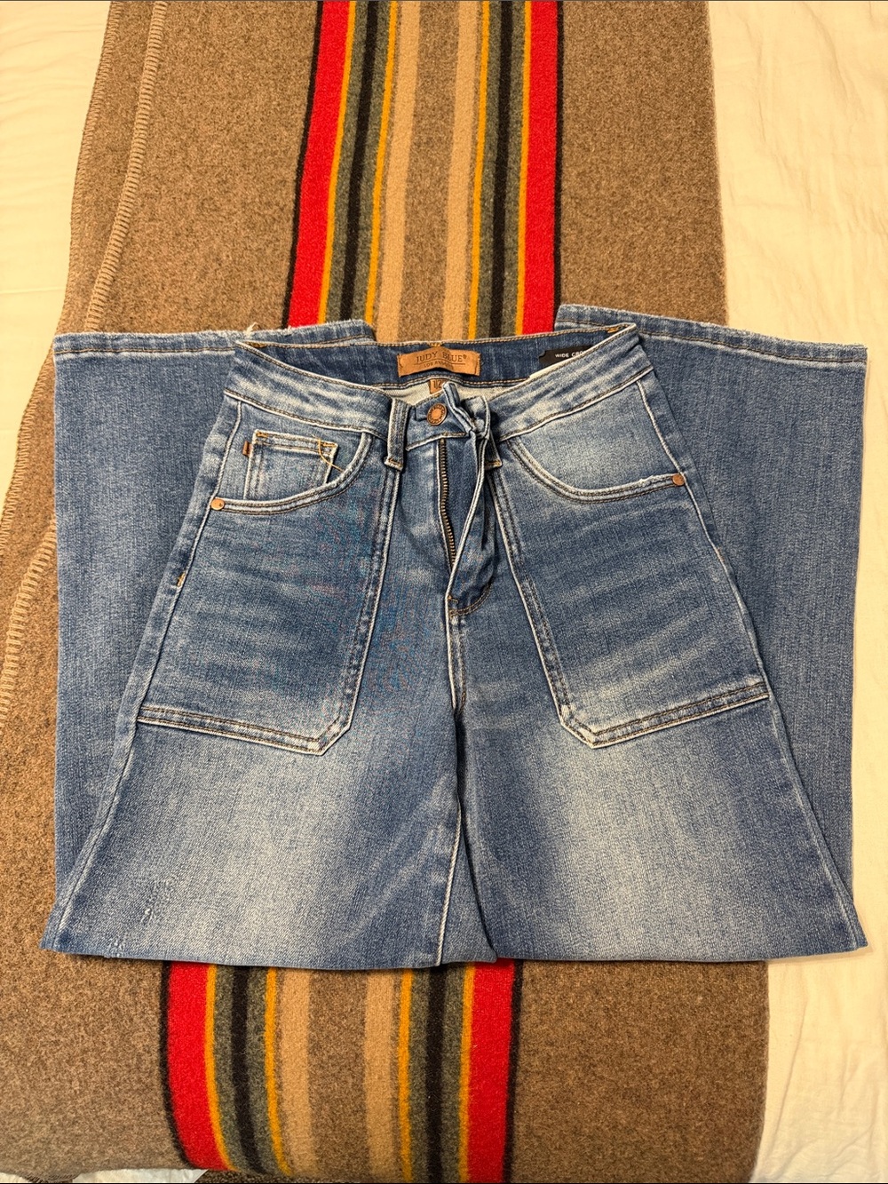 Judy Blue Wide Leg Crop Jean 1/25